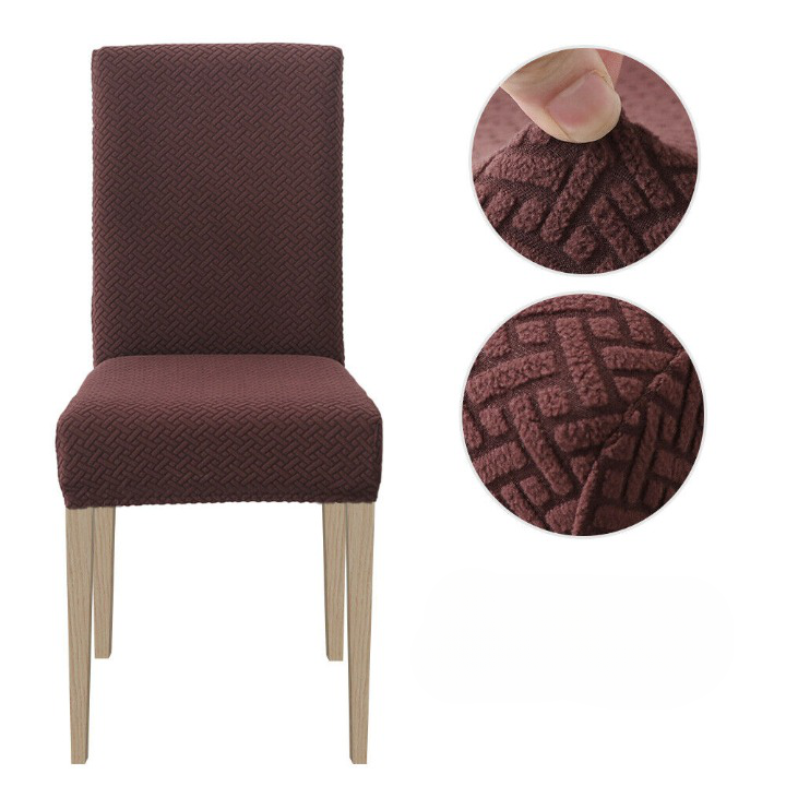 Housses de chaise extensibles, lot de 4, 6 ou 8