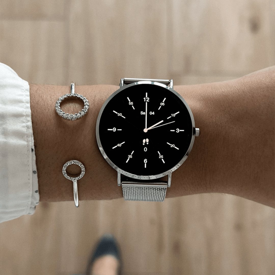 SlimGrace Elite - Montre Connectée Ultra-Fine