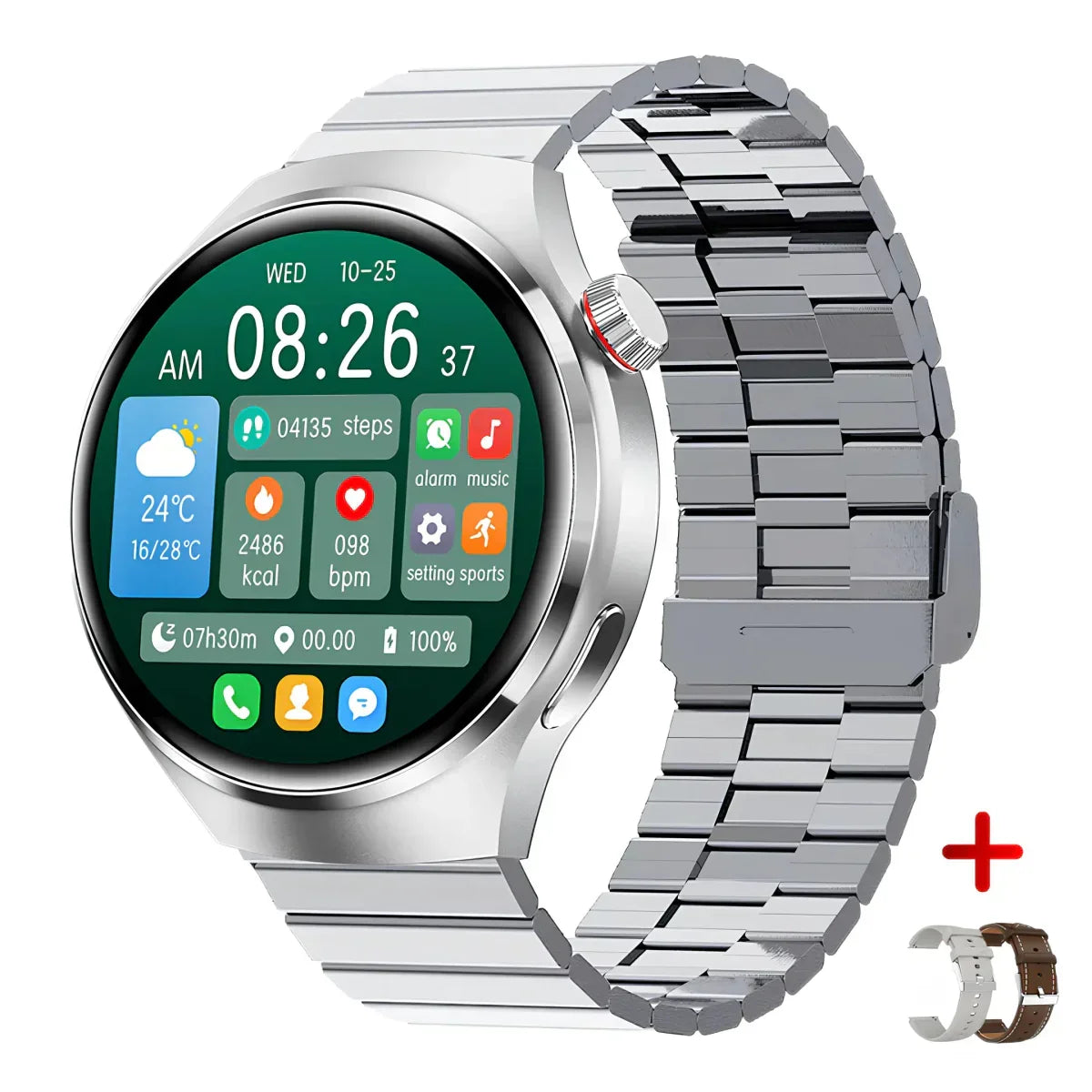 EliteXplorer Watch - Montre Connectée GPS et AMOLED