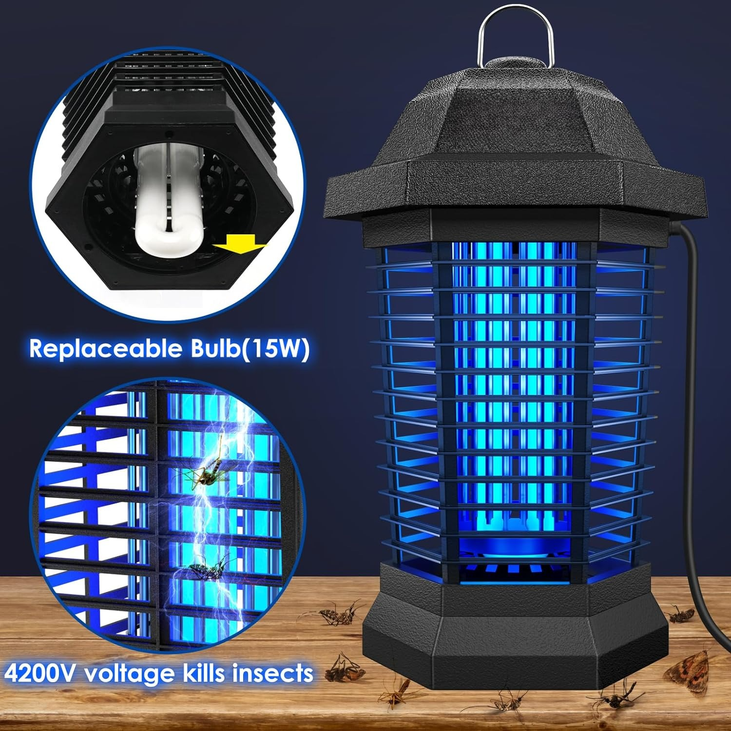 Lampe Tue-Insectes Électrique