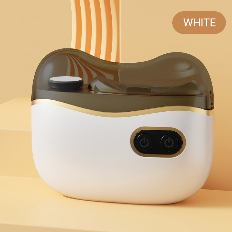 2-in-1 Electric Nail Clipper and Polisher, LED