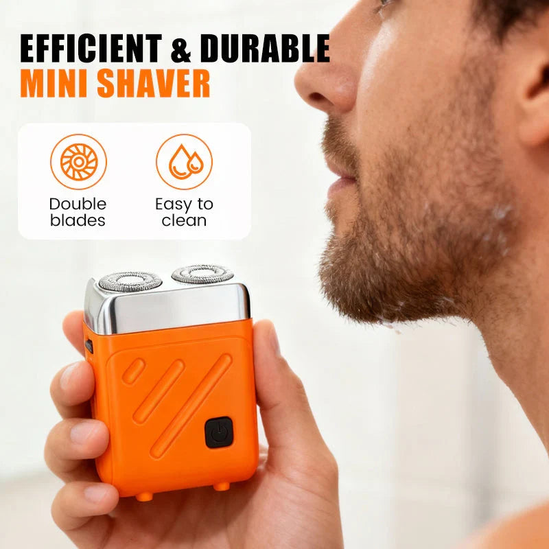 Mini rasoir électrique rechargeable USB pour homme