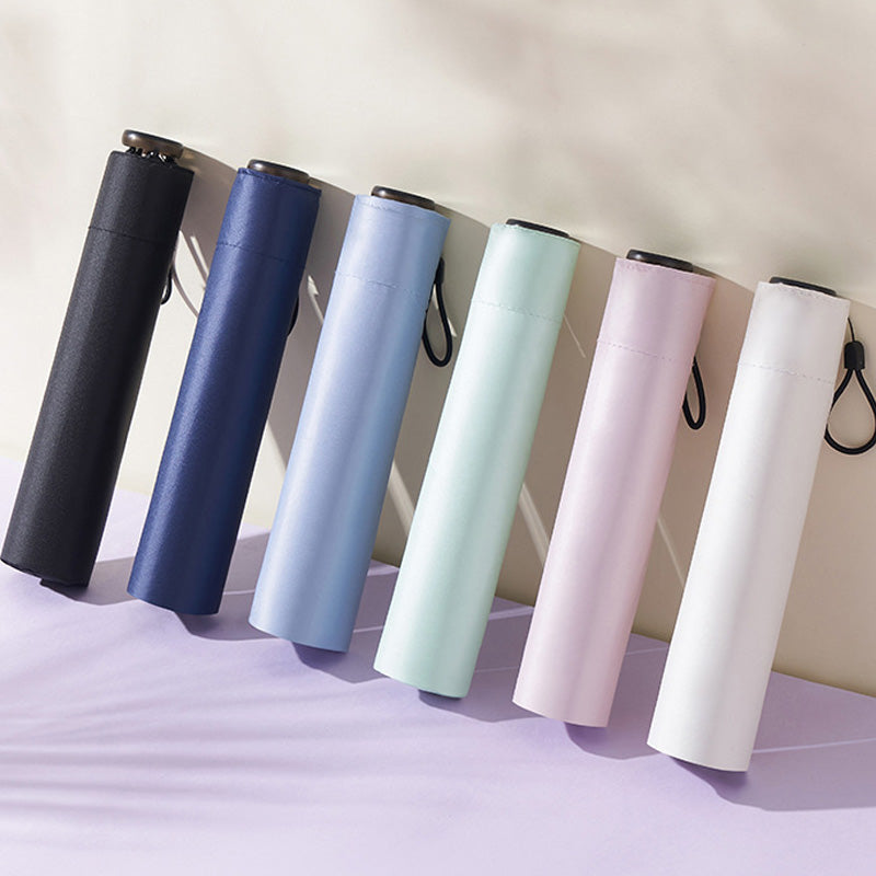 Ultralight 103 g Compact Umbrella for Rain and Sun