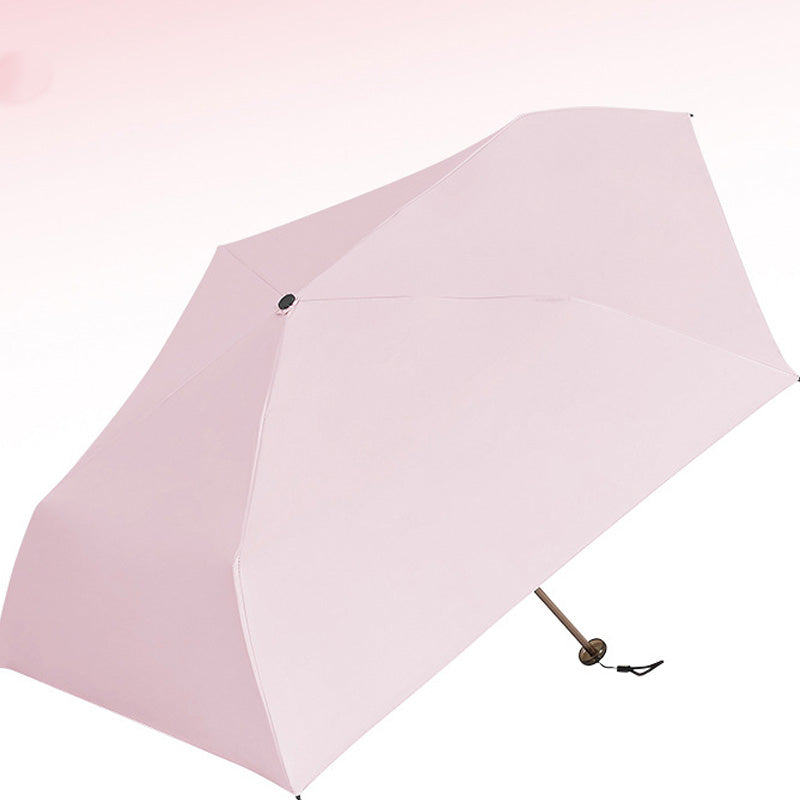 Ultralight 103 g Compact Umbrella for Rain and Sun