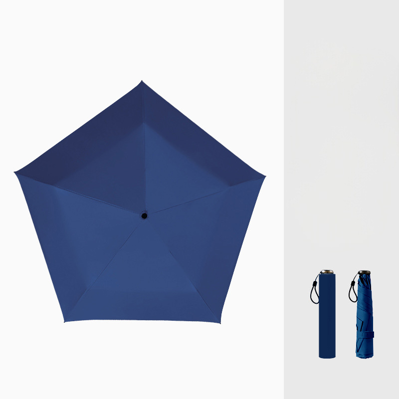 Ultralight 103 g Compact Umbrella for Rain and Sun