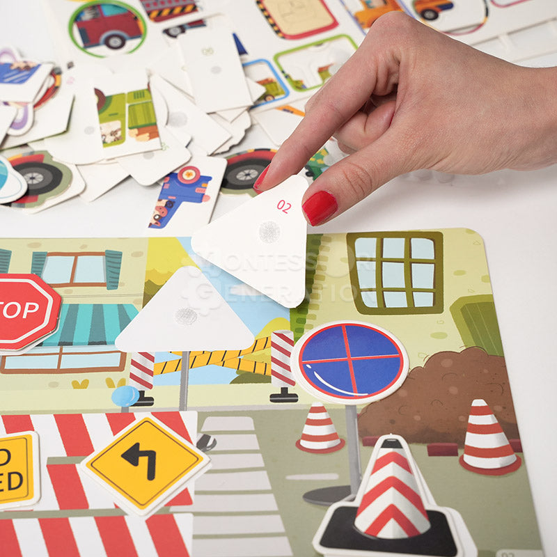 Sticker Activity Book, 4 Themes, from 3 Years