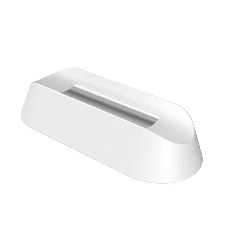 Détail de la base de fixation adhésive et magnétique pour une installation facile de la lampe Intuitive.