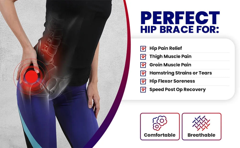 Ceinture de Maintien de Hanche à Compression