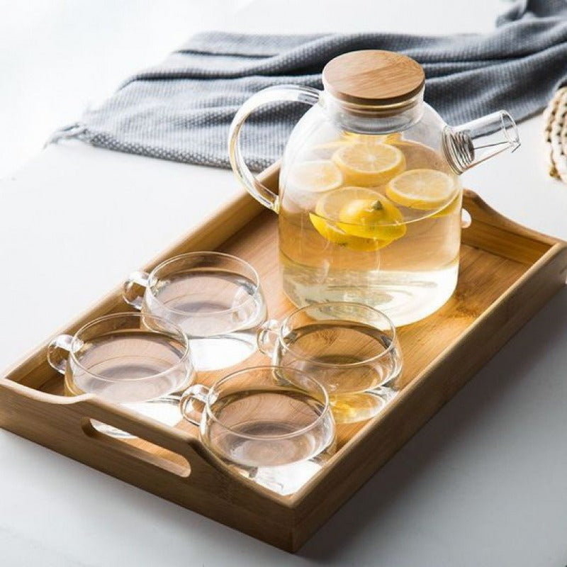 Borosilicate Glass Teapot, Single Pieces or Sets