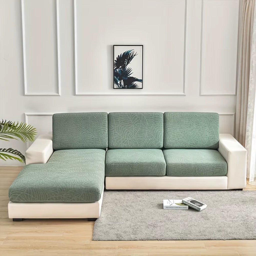 Housse de coussin de canapé en chenille, imperméable