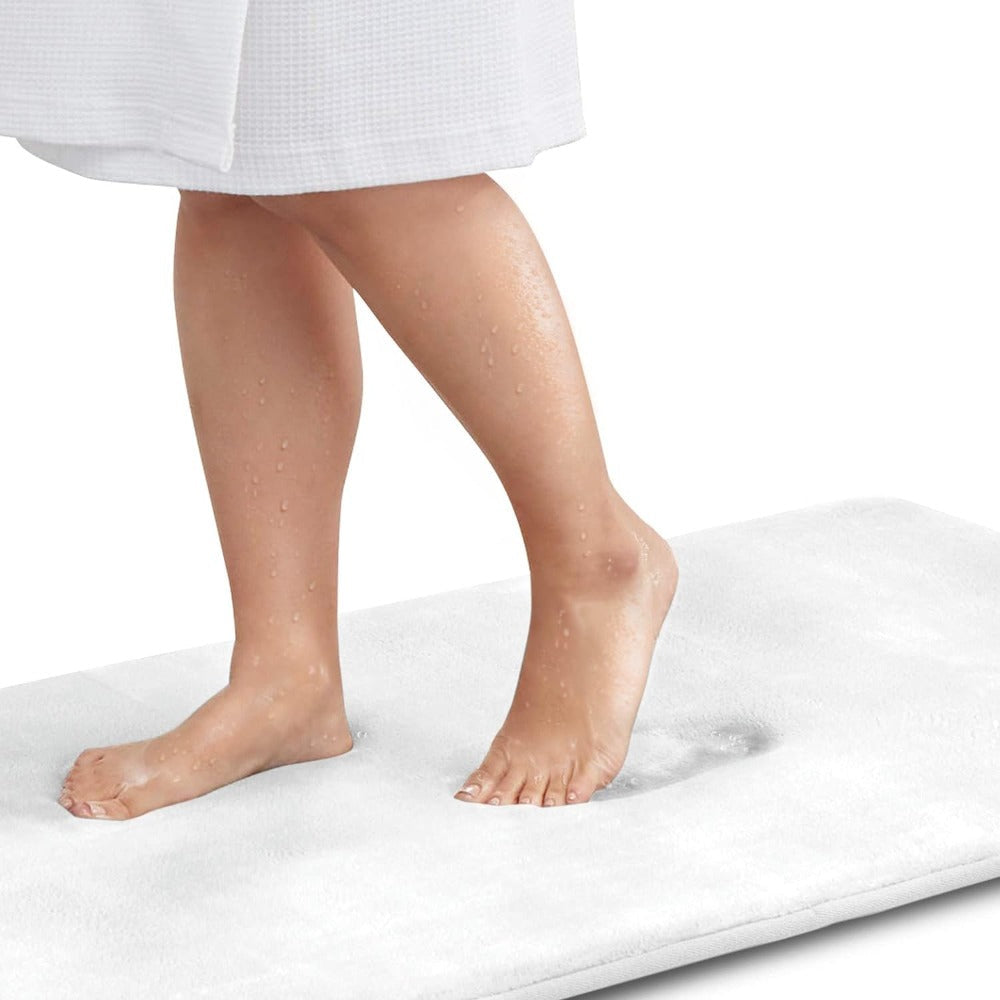 Tapis de bain en mousse à mémoire de forme, antidérapant