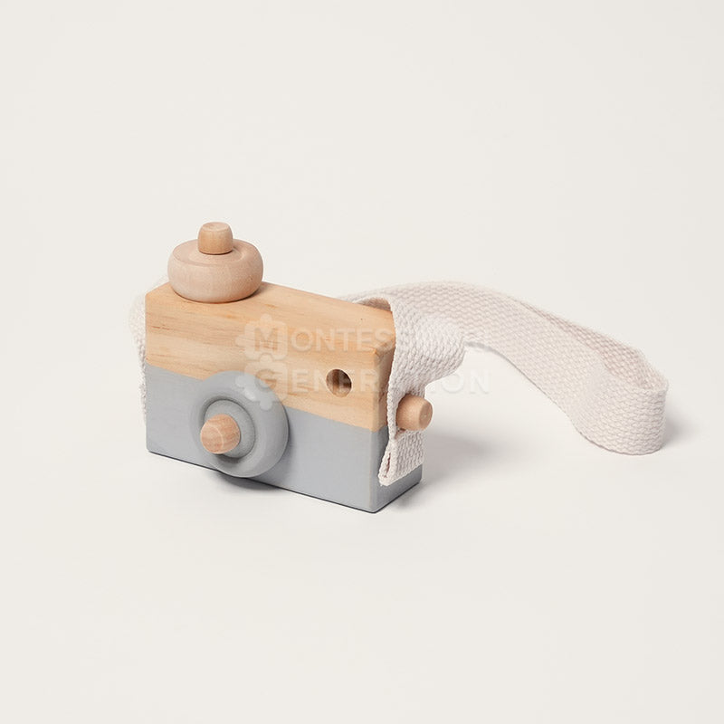 Appareil photo en bois pour enfant, dès 3 ans