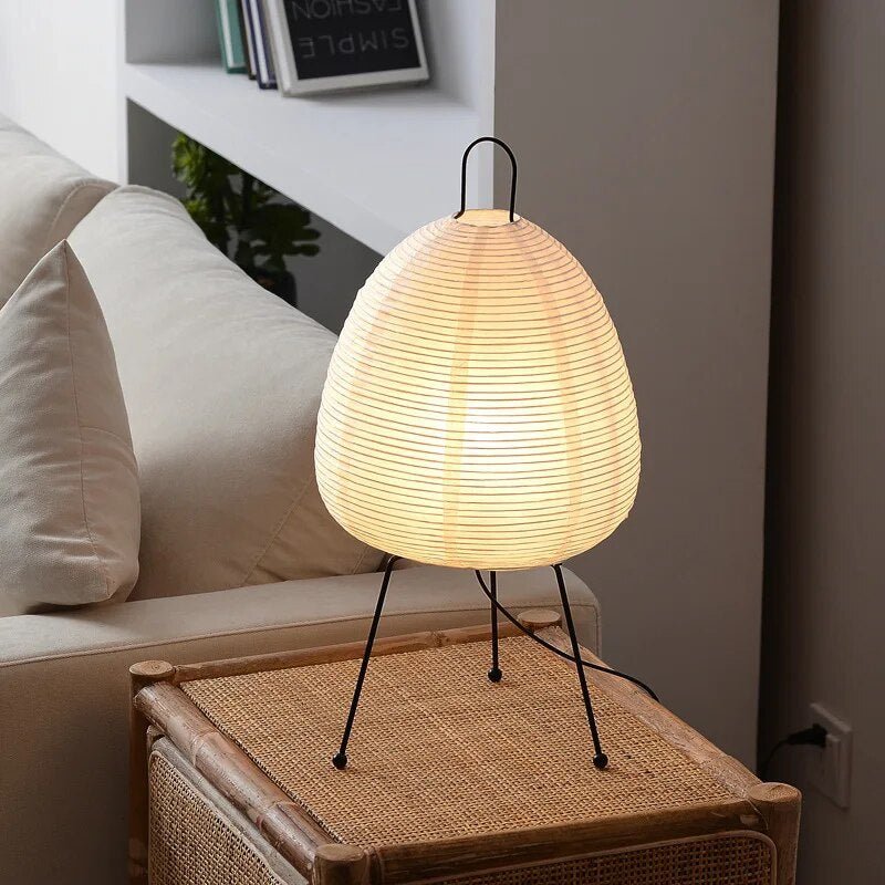 RadiantHue - Lampe en Papier de Riz