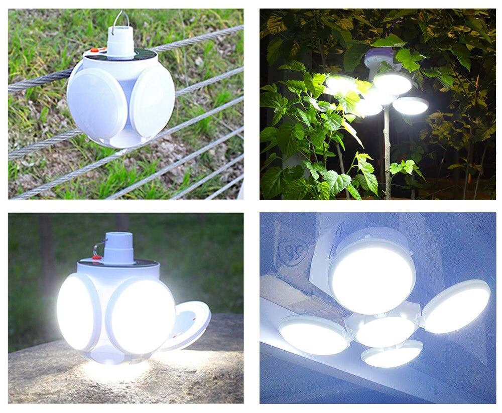 SolarGlow - Lanterne Solaire Portable d'Extérieur