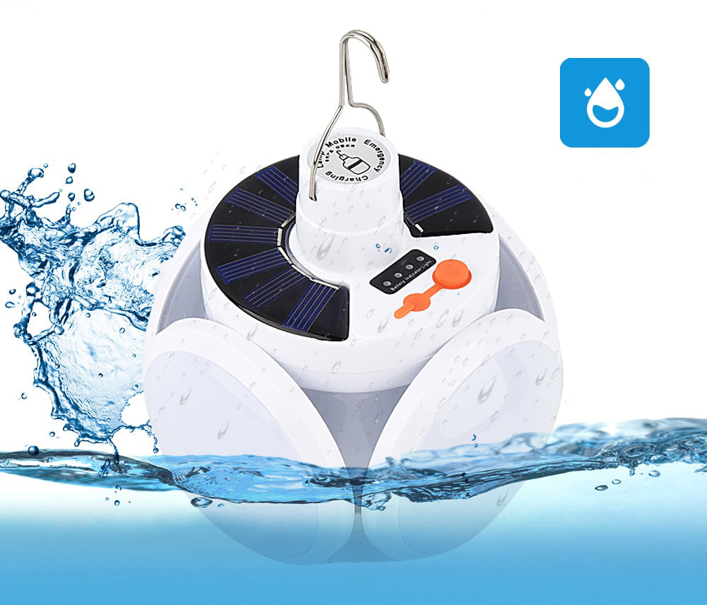SolarGlow - Lanterne Solaire Portable d'Extérieur