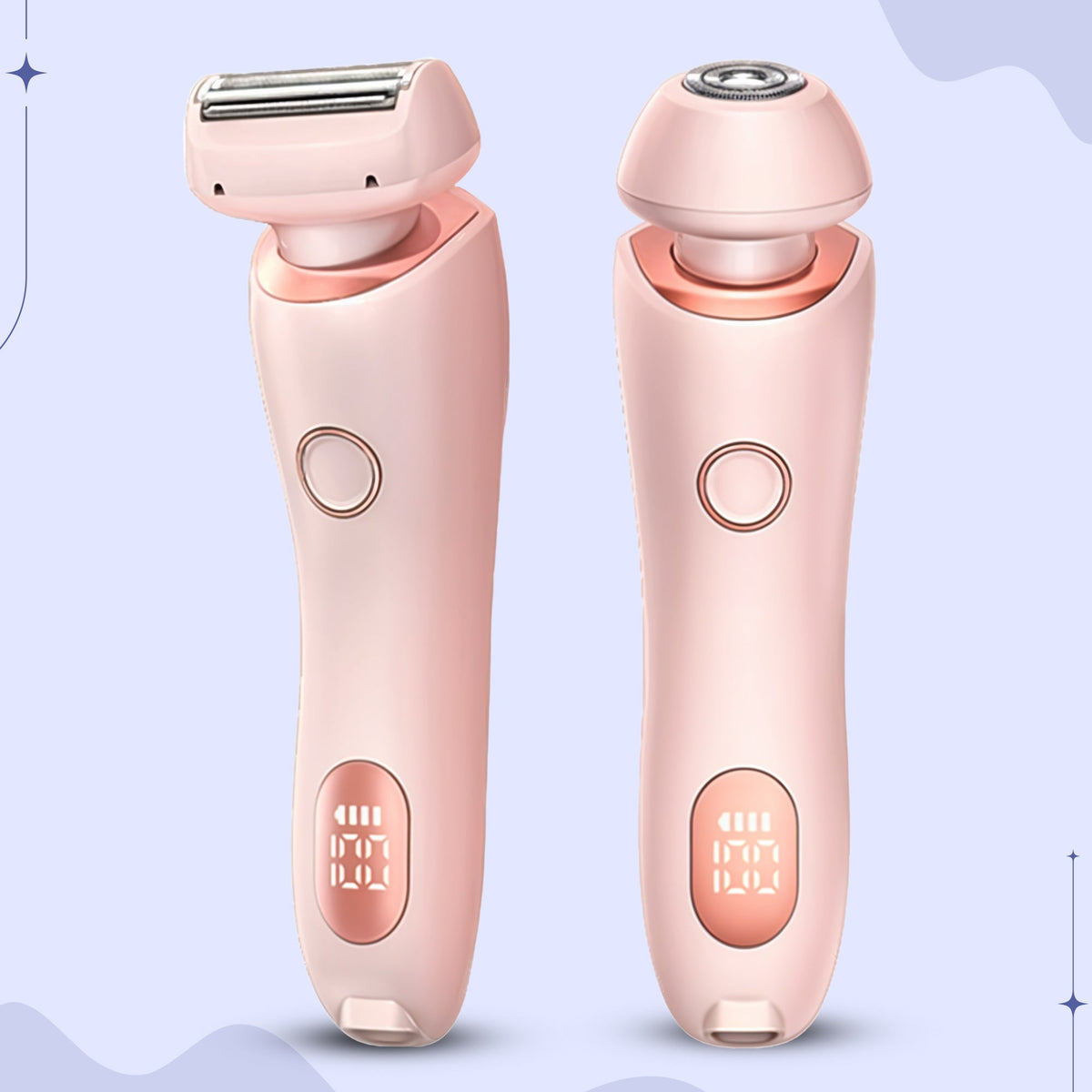 Rasoir électrique portable, usage sec et humide
