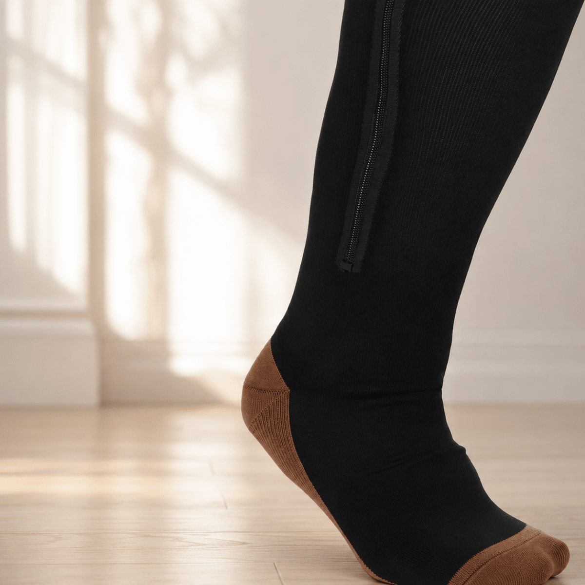 Neckems Chaussettes de Compression Zippées
