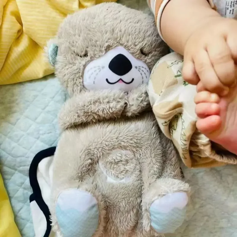 Peluche qui respire avec battements de cœur