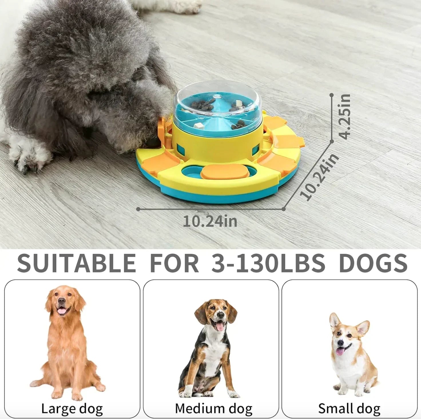 Feedmaze Interactive Slow Feeder Bowl