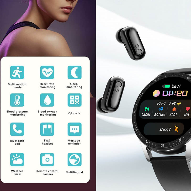 SmartLink Watch - Montre avec Écouteurs Intégrés