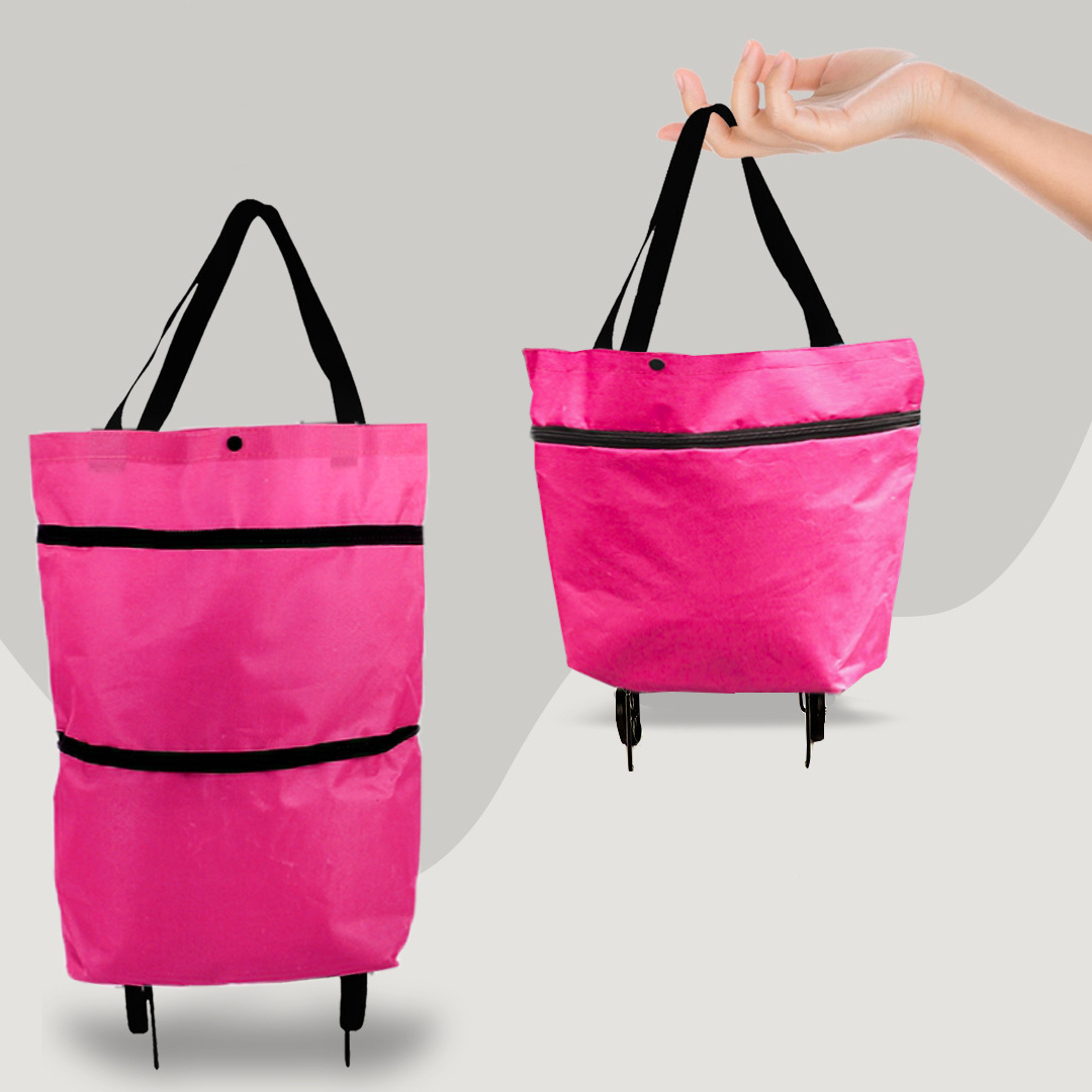 CarryFlex - Sac de Courses Trolley 2 en 1