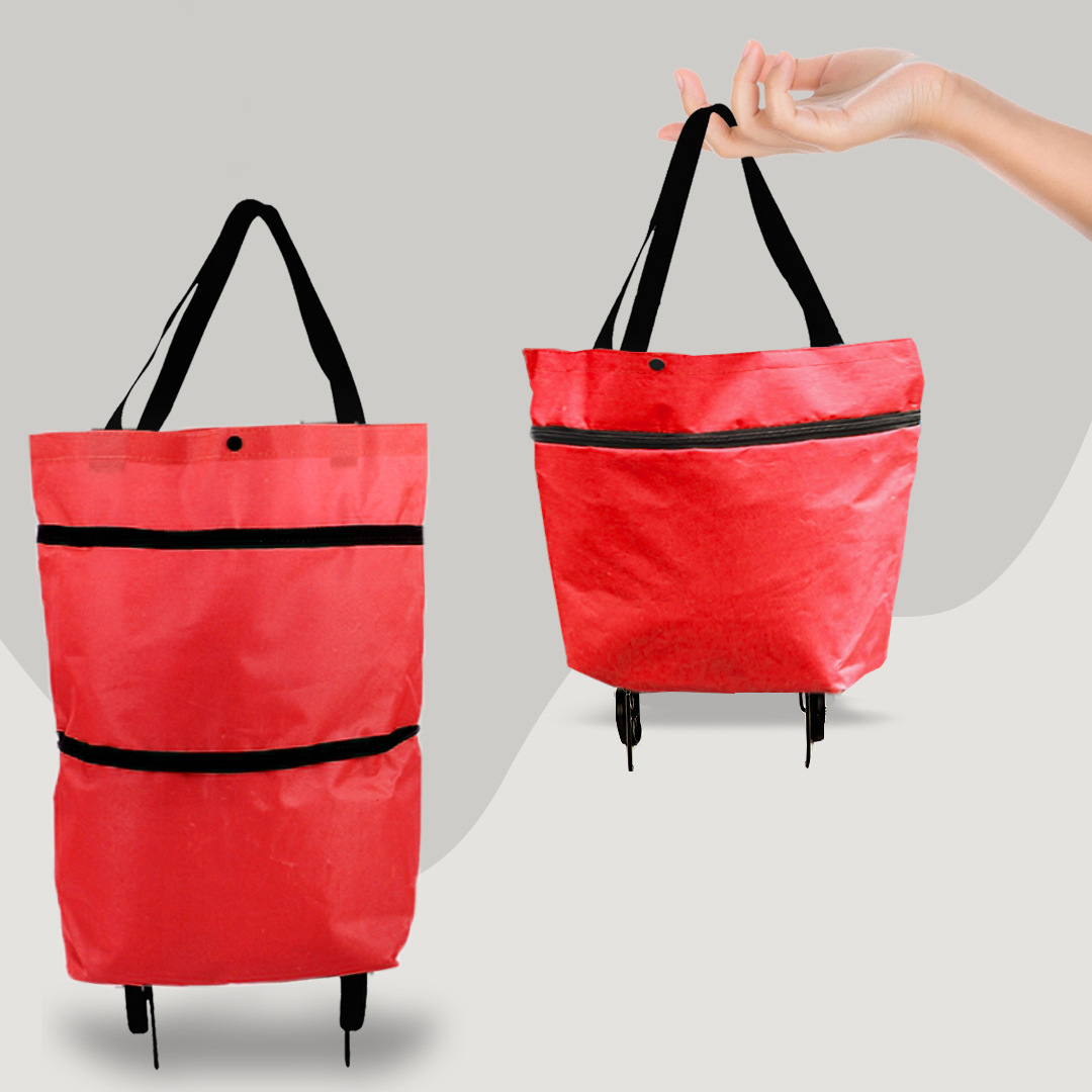 CarryFlex - Sac de Courses Trolley 2 en 1