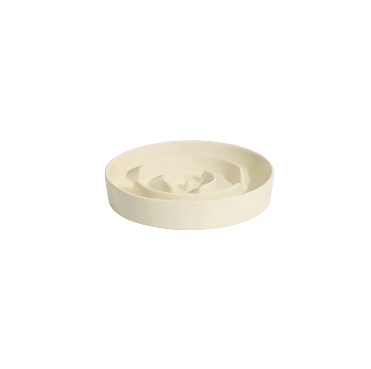 Ceramic Slow Feeder Bowl for Dogs and Cats