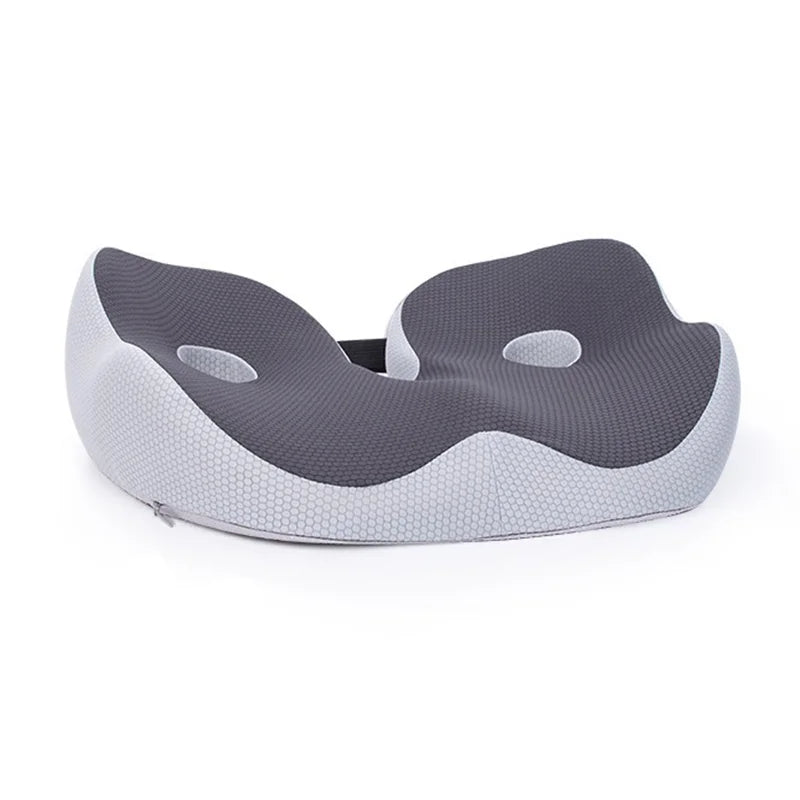 Coussin d'Assise Ergonomique en Mousse à Mémoire - Grey
