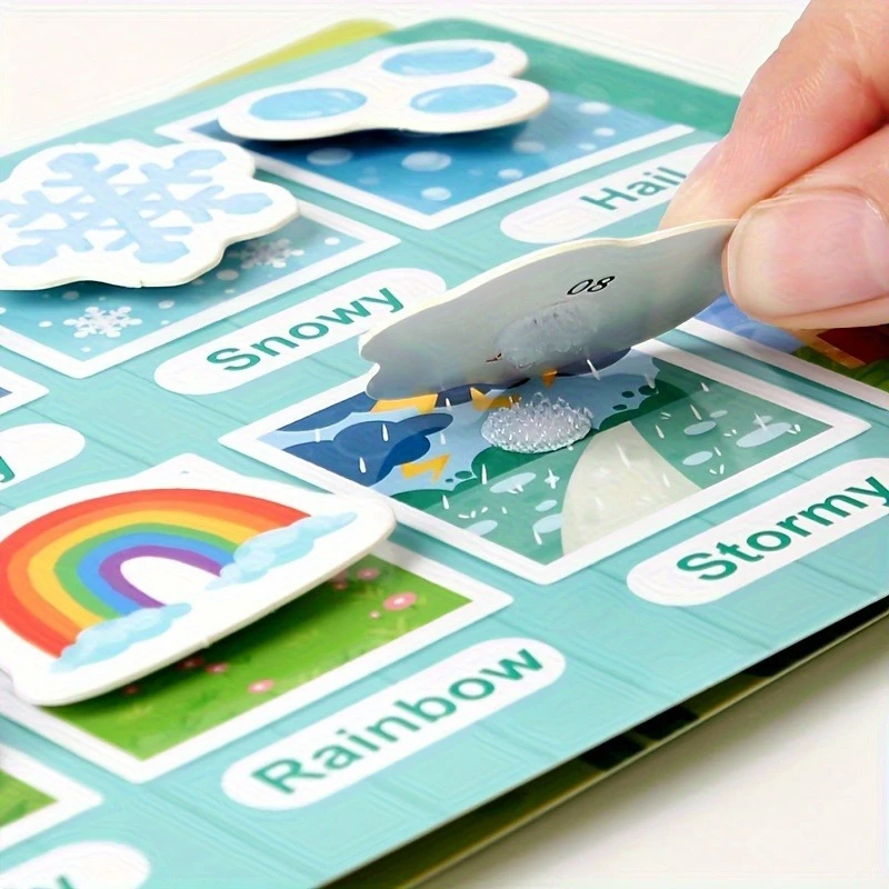 Livre d'activités pour tout-petit, 4 thèmes