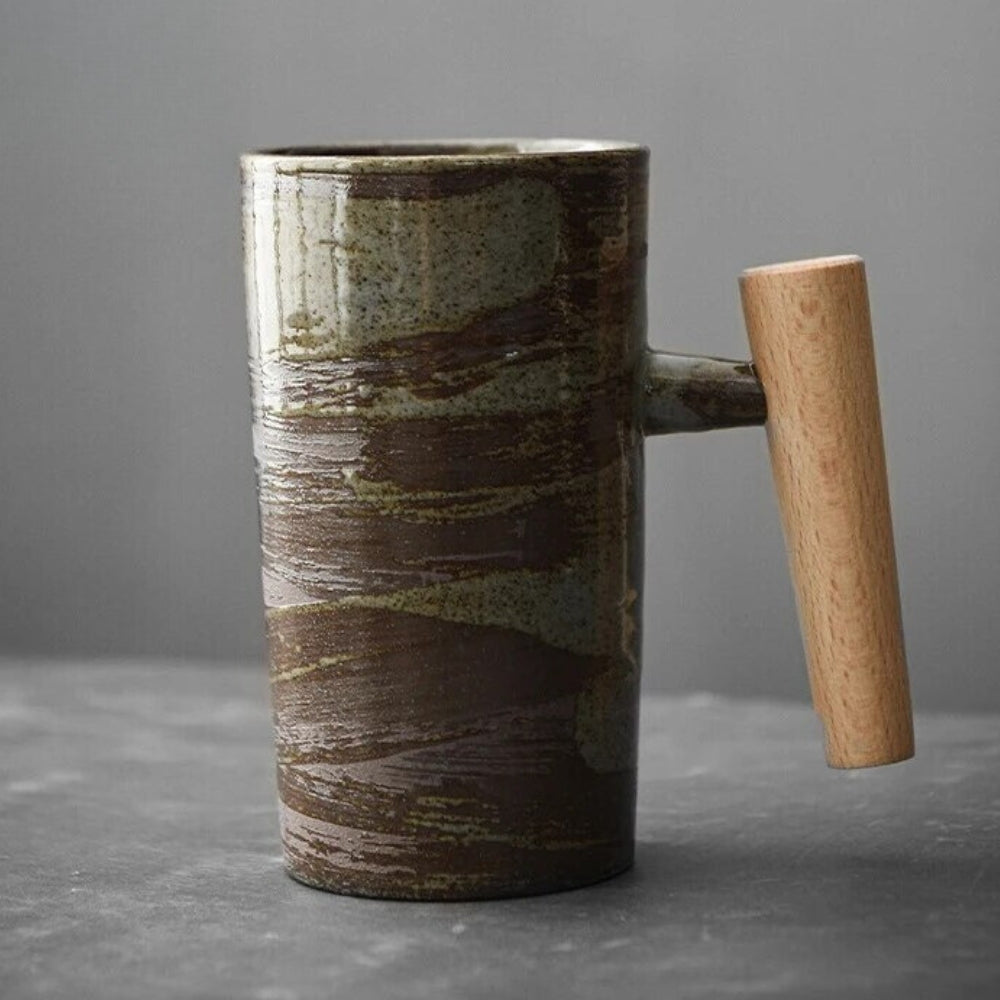 NatureSip - Mugs à Latte en Céramique Scandinave
