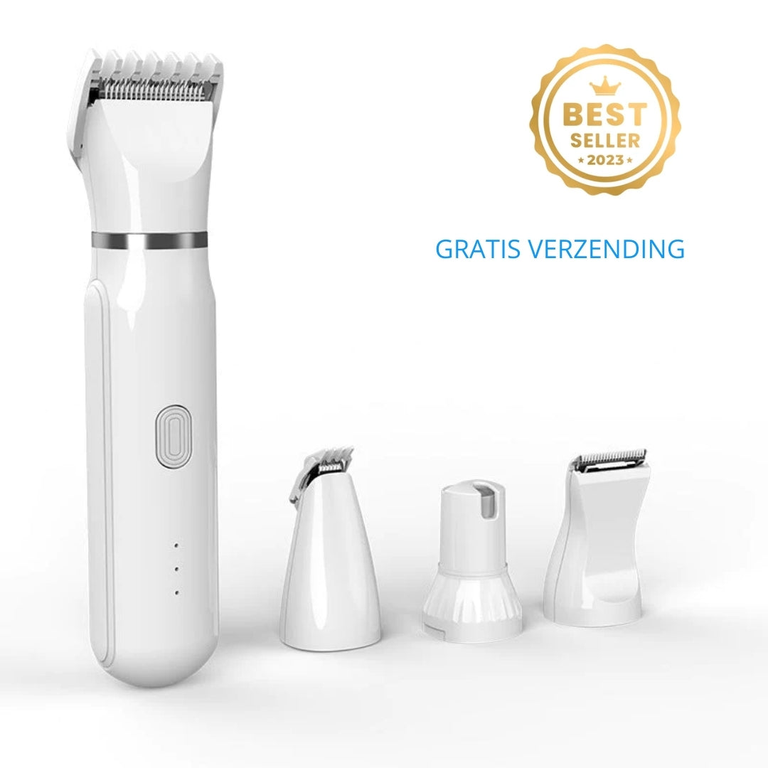 PetGroom Pro - Kit de Tonte sans Fil 4 en 1