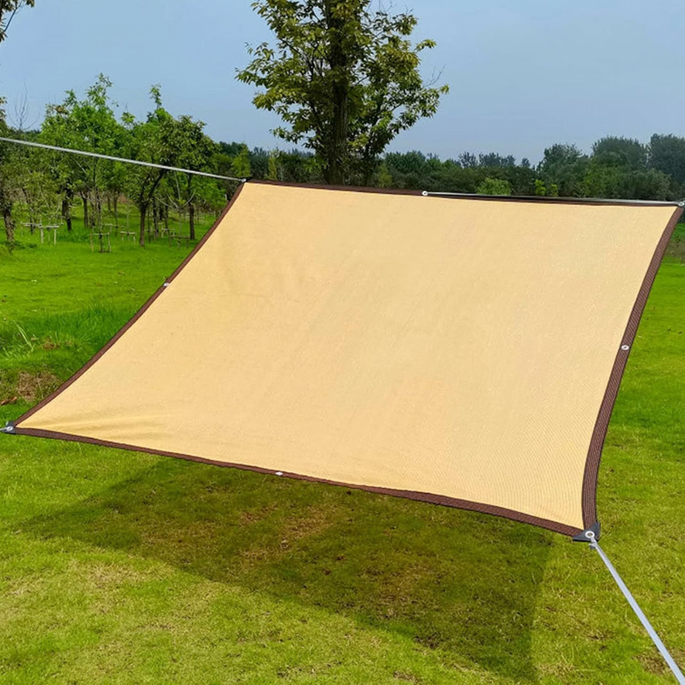 Voile d'Ombrage en Filet pour Terrasse