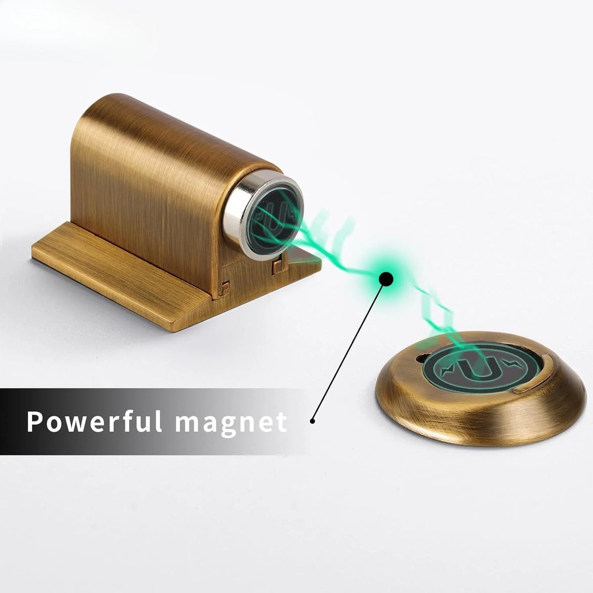 Magnetic Door Stopper in Zinc Alloy