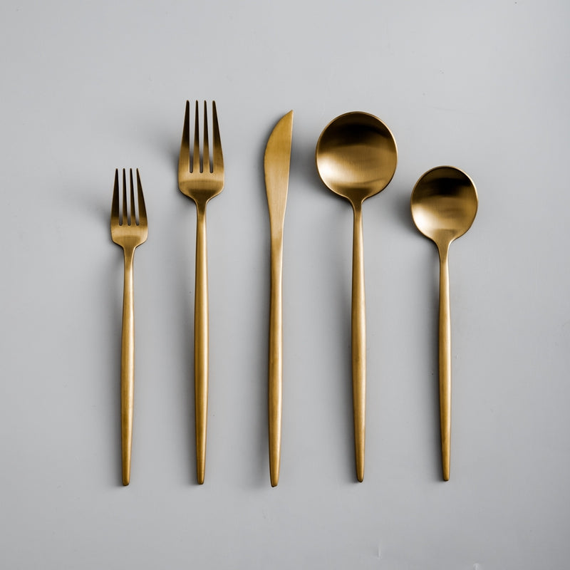 Ménagère Minimaliste 20 Pièces en Inox