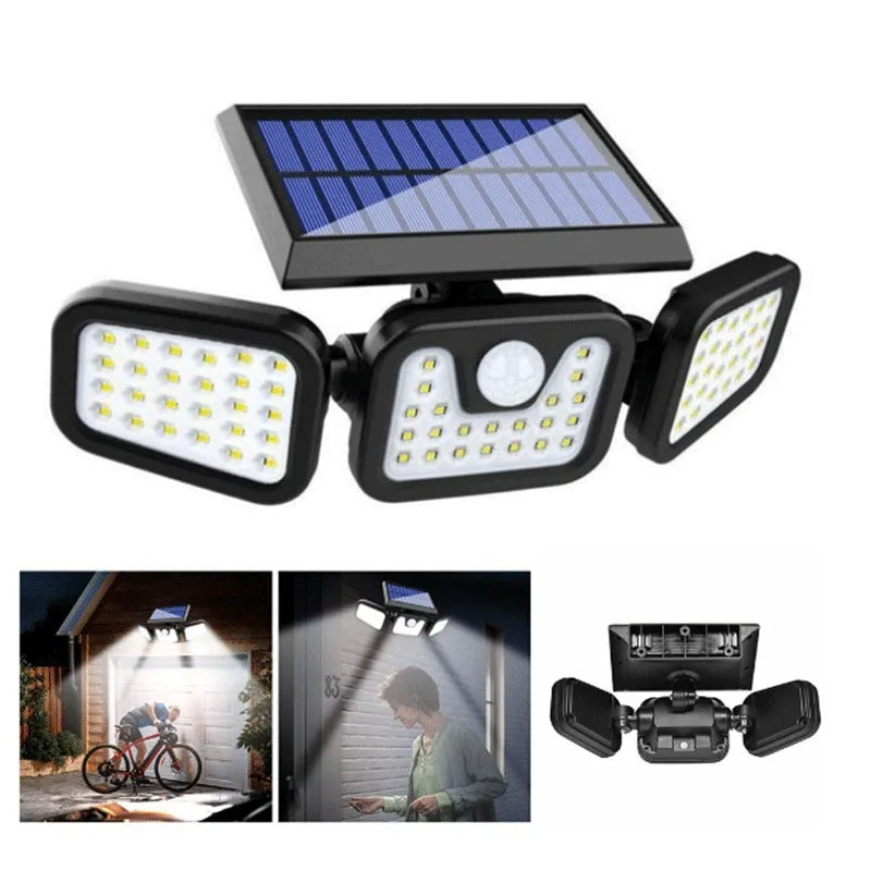 Lampe Solaire d'Extérieur à Détecteur de Mouvement