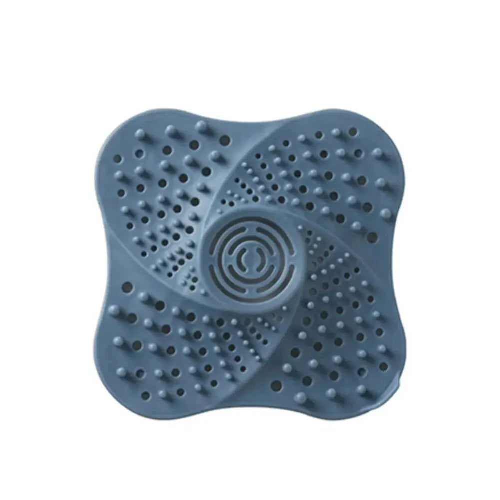 Filtre anti-bouchon spirale pour douche