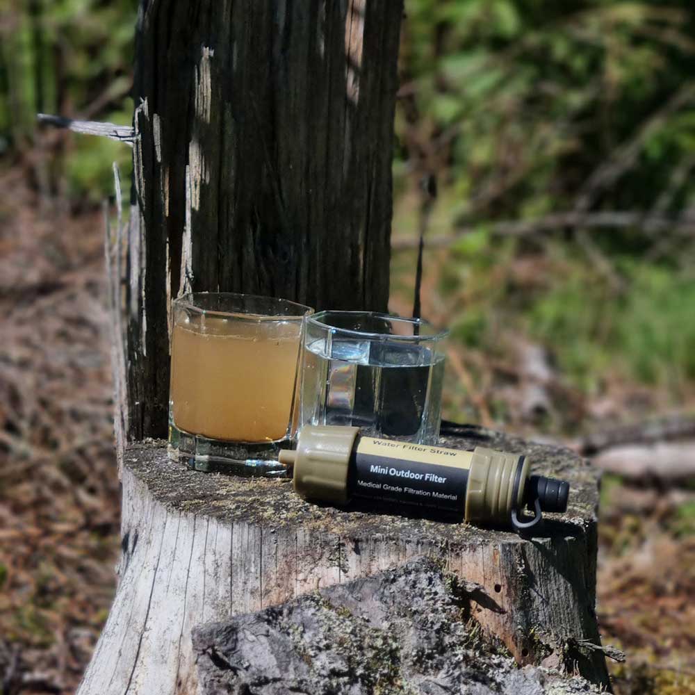 PureStream - Filtre à Eau Portable pour la Randonnée