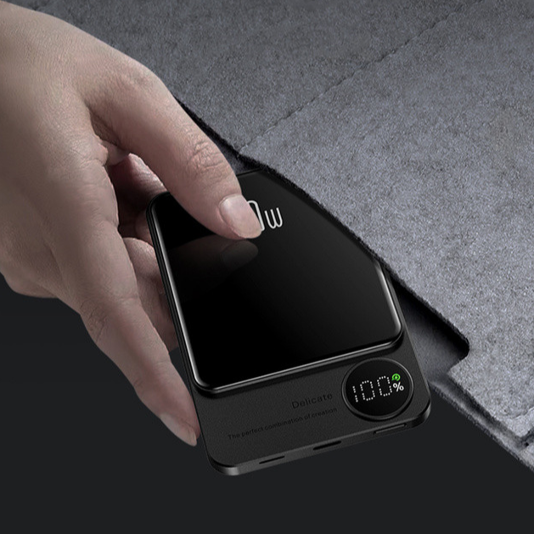 MagneticPulse Charger - Batterie Magnétique Sans Fil