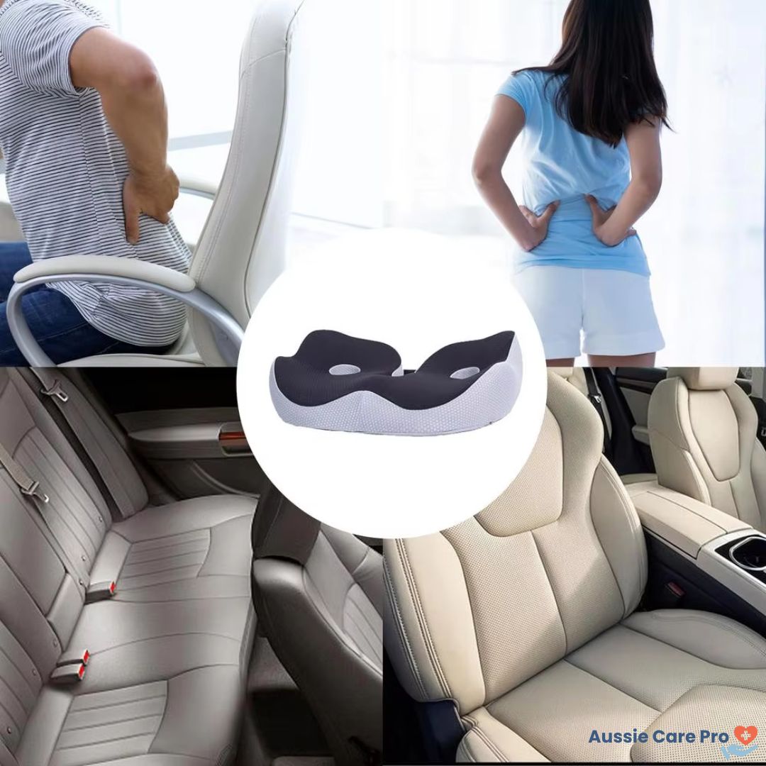 Coussin d'Assise Ergonomique en Mousse à Mémoire