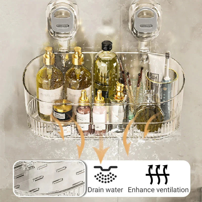 Support ventouse multifonction rangement