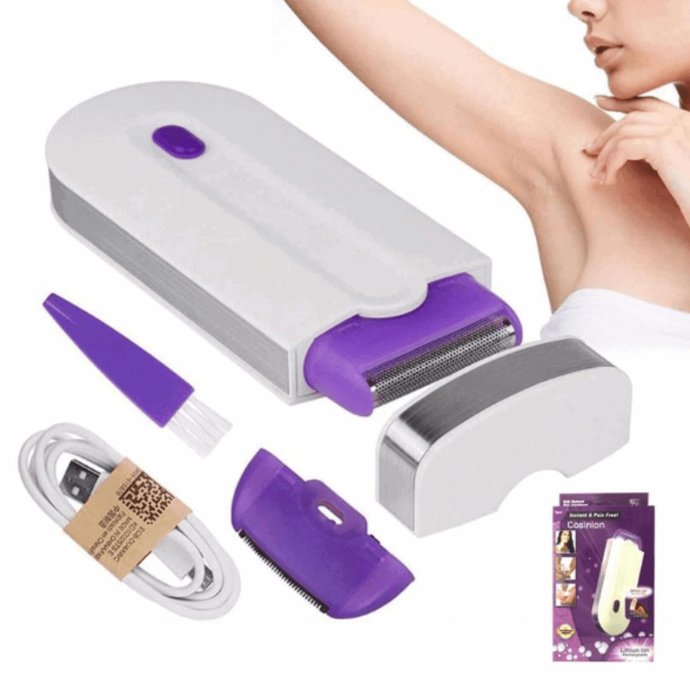 LadyGlow - Rasoir Électrique de Luxe pour Femme