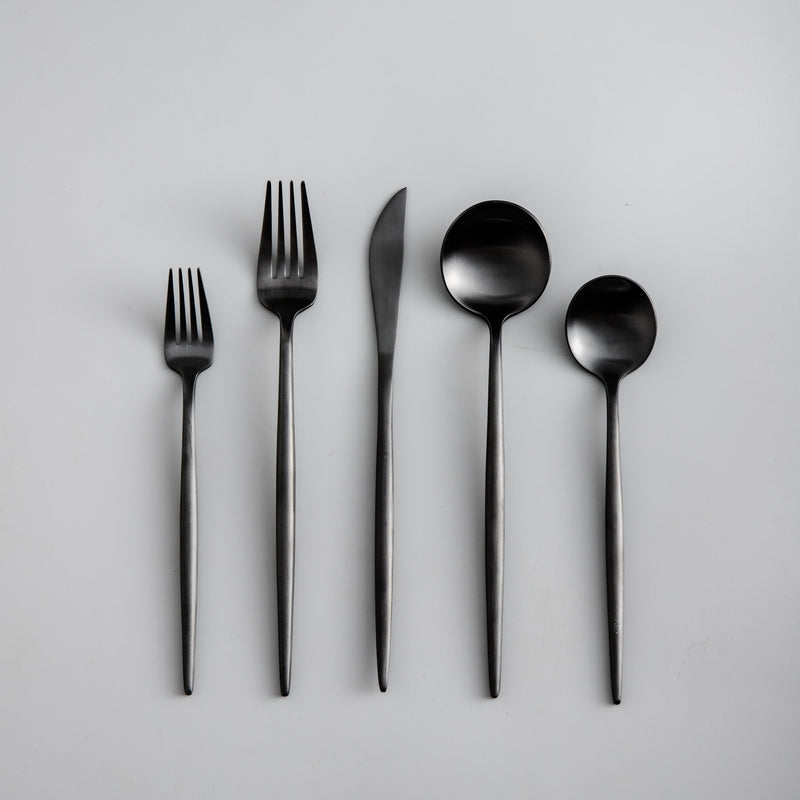 Ménagère Minimaliste 20 Pièces en Inox