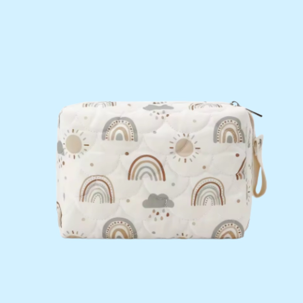Pochette matelassée de voyage pour bébé, 20 x 9 x 14 cm