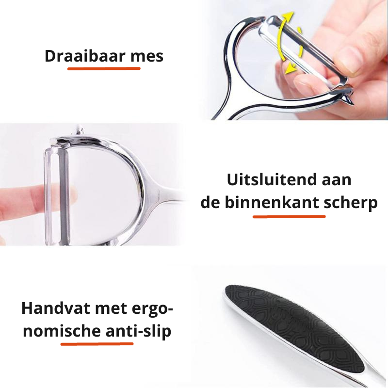 SwiftPeel - Éplucheur en Acier Inoxydable