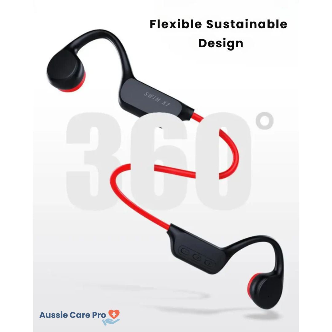 Bone Conduction Headphones, Bluetooth 5.3, IPX8