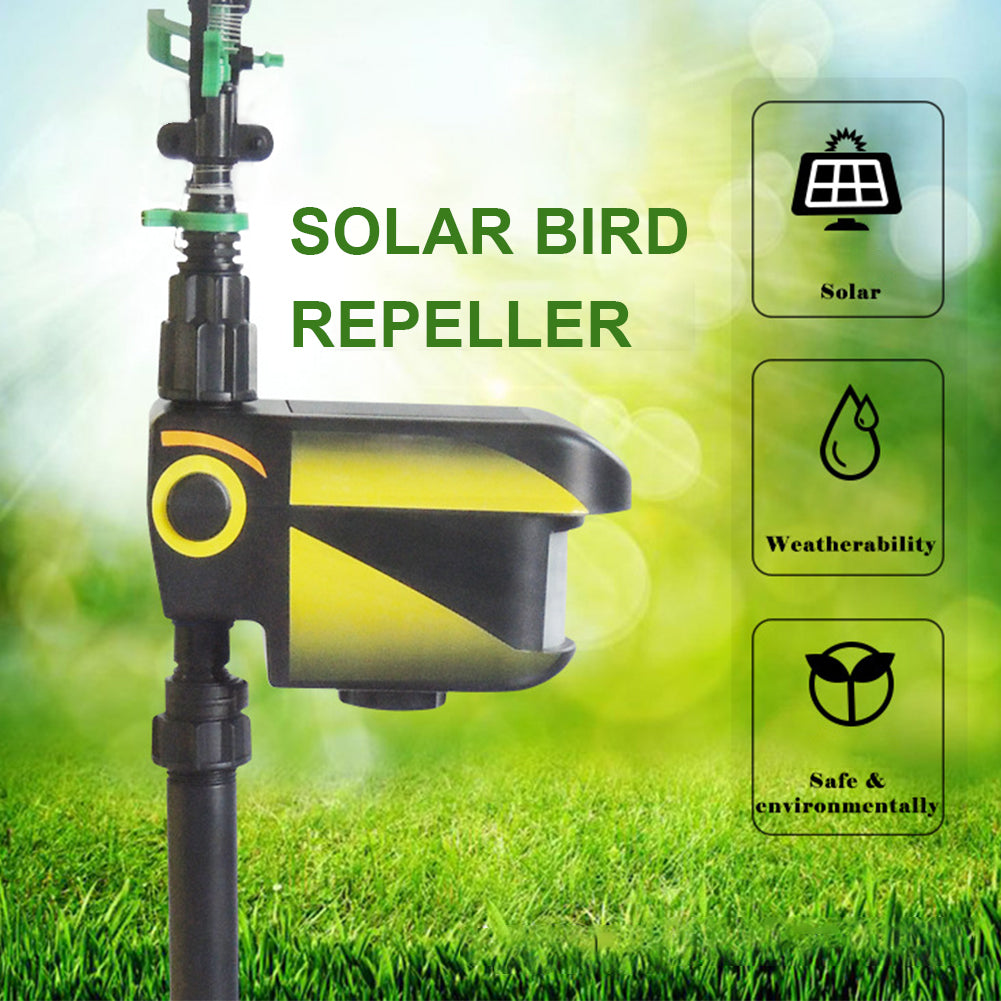 Solar Motion-Detecting Deer-Repellent Sprinkler