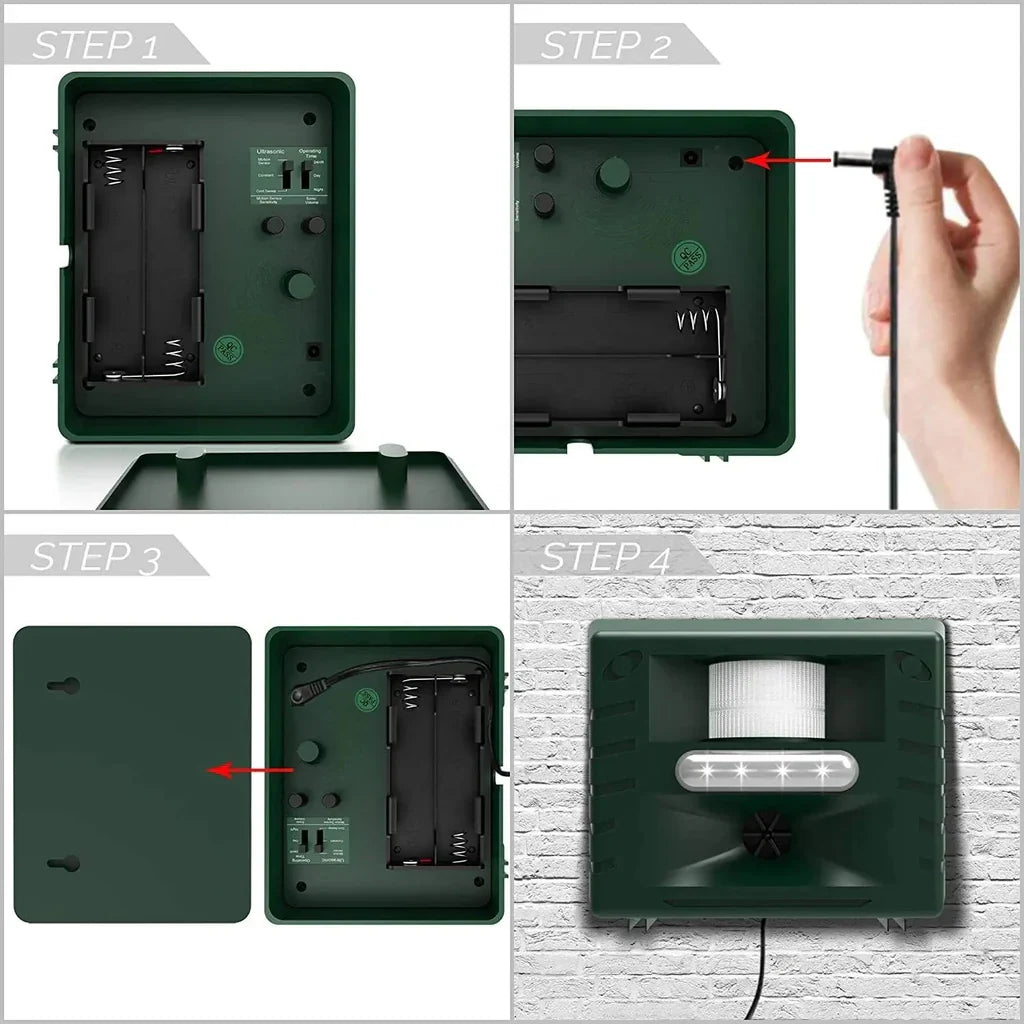 Effective Ultrasonic Woodpecker Repellent  