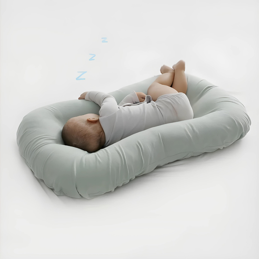 Coussin de Tête pour Bébé Respirant et Lavable