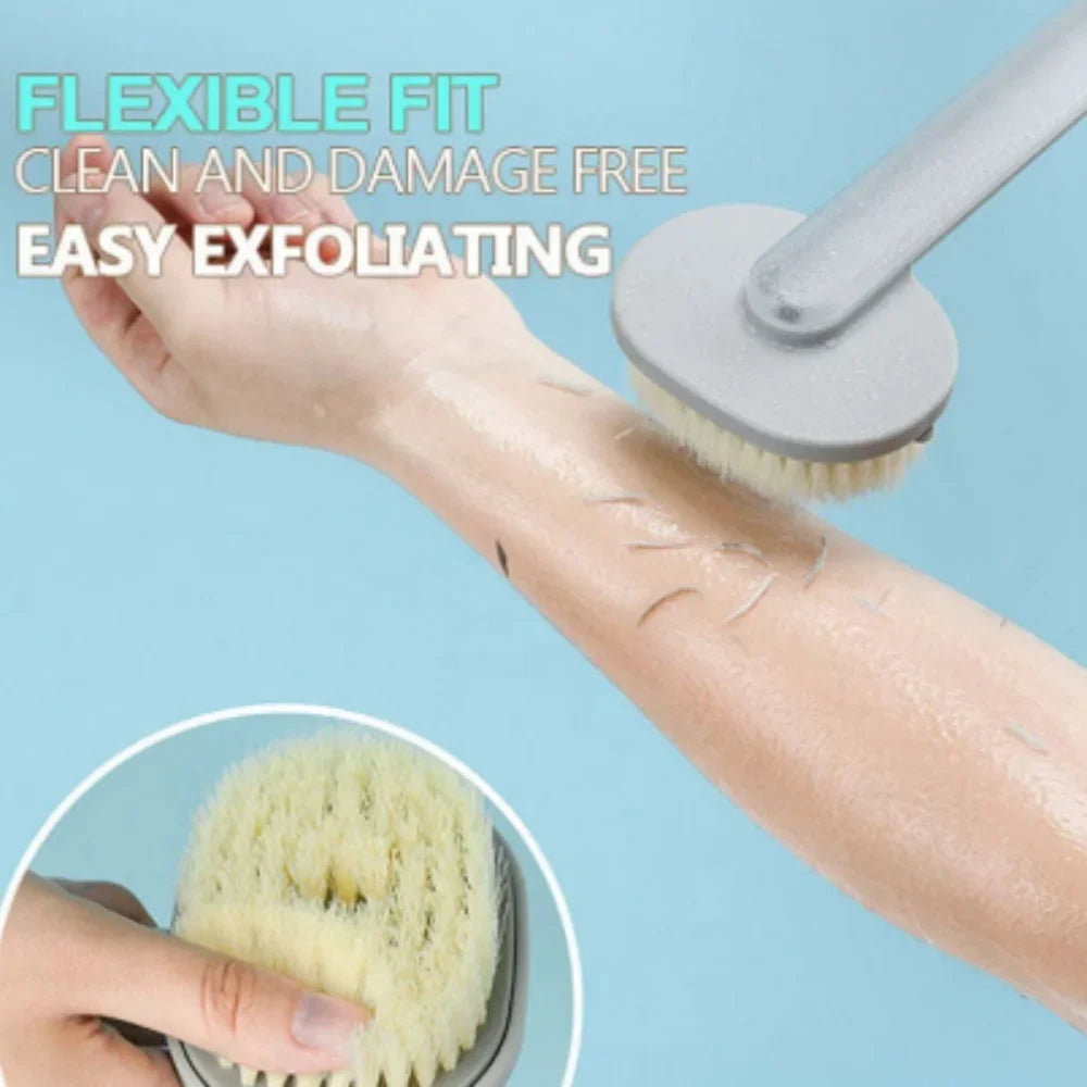 Brosse de dos longue pour la douche
