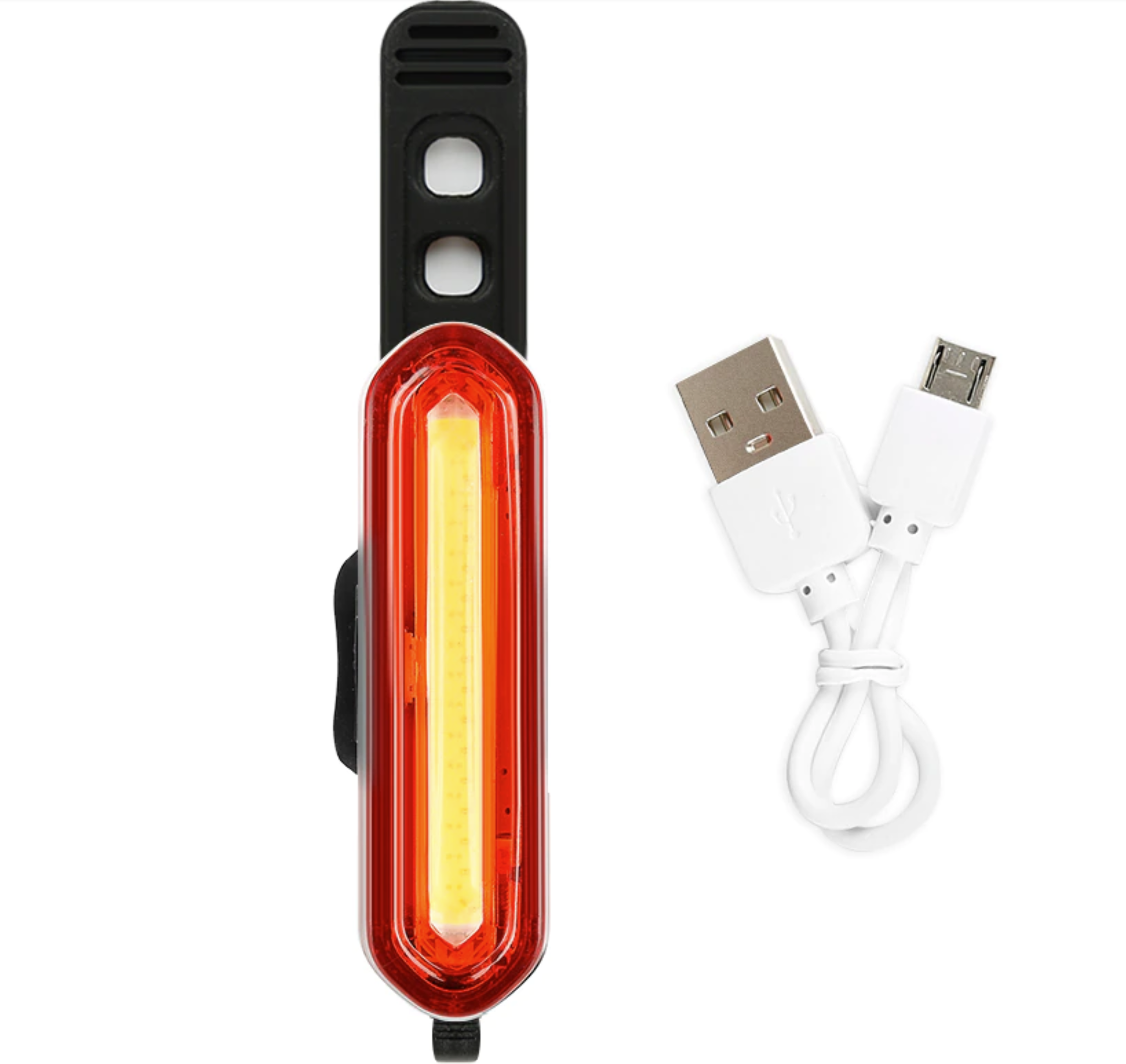 LightUp - Feu Arrière Vélo LED Rechargeable Puissant